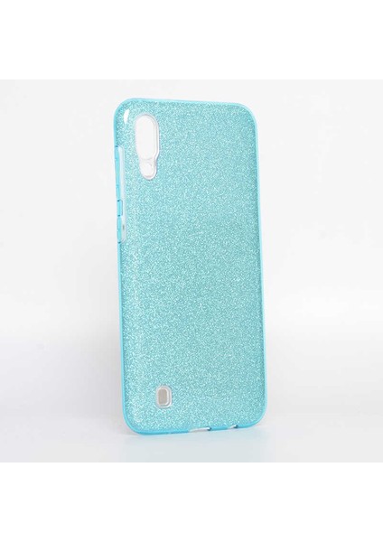 Samsung Galaxy M10 Kılıf Simli Parlak Shining Kapak