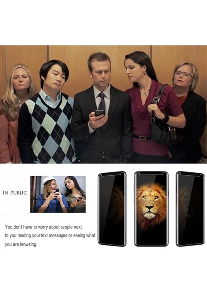Samsung Galaxy S9 Privacy Polymer Nano Ekran Koruyucu