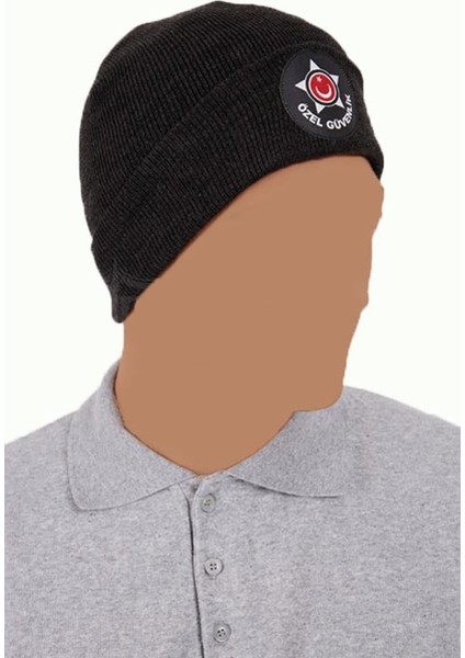 Özel Güvenlik Yün Bere Yeni Model Armalı Akrilik Örgü ve Eldiven Seti modelleri