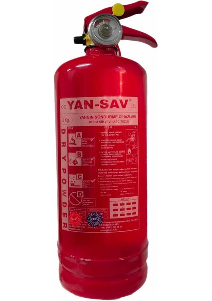 2kg Yan-Sav Yangın Tüpü