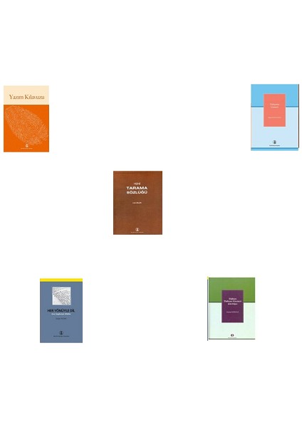 Yeni Tarama Sözlüğü - Türkçenin Grameri 5 Kitap Set
