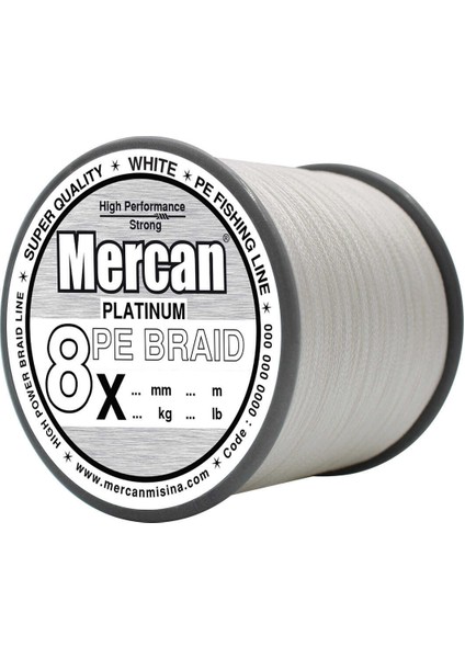 Pe Örgü Platinum 8x Ip 1000 M Beyaz Misina fiyatları