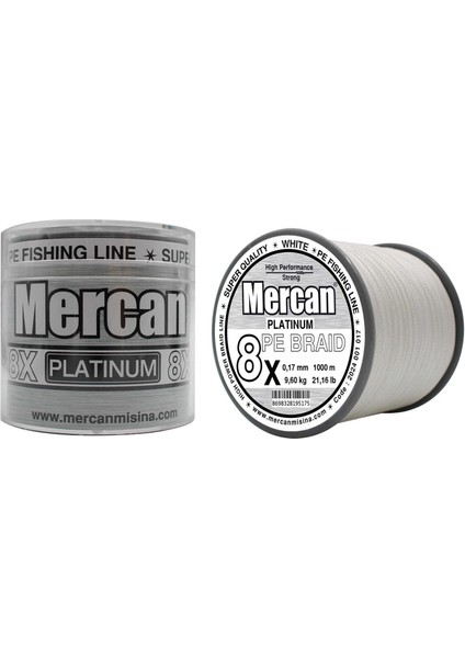 Pe Örgü Platinum 8x Ip 1000 M Beyaz Misina modelleri