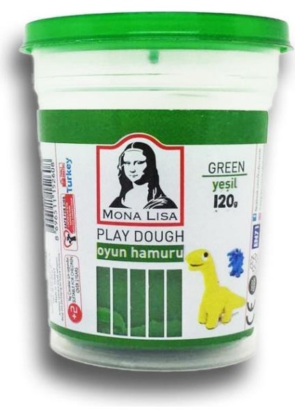 Monalisa Yeşil Oyun Hamuru 120GR