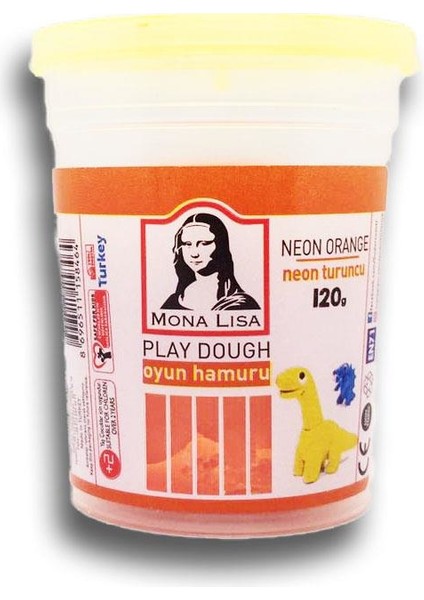 Monalisa Neon Turuncu Oyun Hamuru 120GR