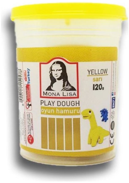 Monalisa Sarı Oyun Hamuru 120GR