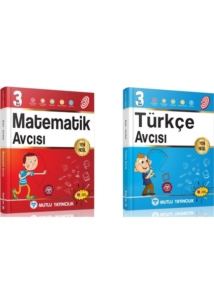 3. Sınıf Avcı Matematik-Türkçe Set