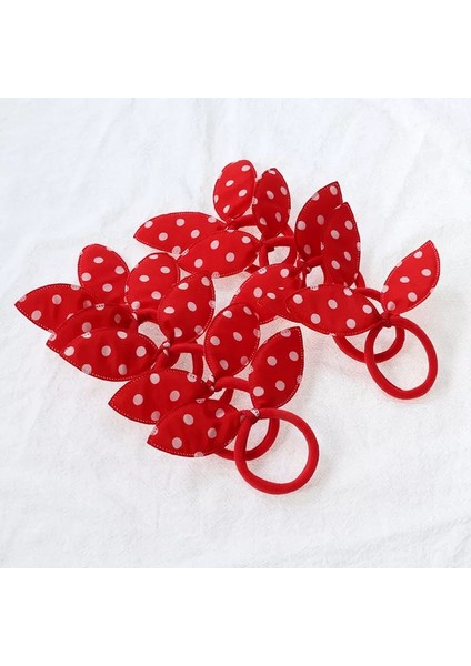 Tavşan Kulak Lastik Toka 4 Adet