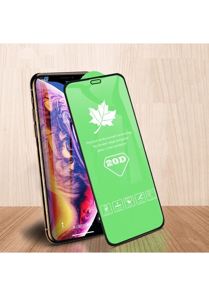Oppo A15 Ekran Koruyucu Tam Kaplayan Premium Cam 20D