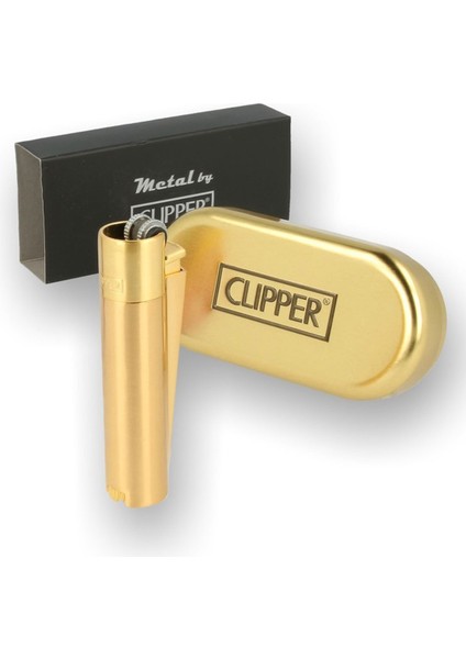 Clipper Gold Metal Çakmak
