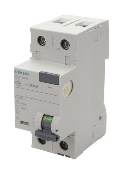 Siemens,a Tipi Kaçak Akım Koruma Rölesii 40A; 230V;30MA,5SV5314-6