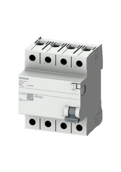 Siemens,a Tipi Kaçak Akım Koruma Rölesi 40A; 400V;300MA,5SV5644-6