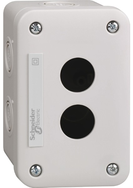 Schneider,boş Kontrol Istasyonu,boş Kutu,2 Kesik, (Xale2)