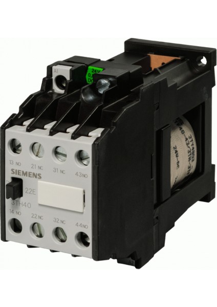Sıemens,4kw 8,4A Mini Kontaktör 24VDC 3no+1nc 3TG1001-0BB4