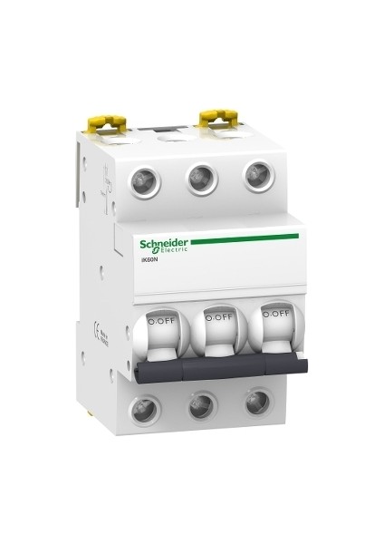 SCHNEIDER,İK60N 3 Faz 63A 6 Ka C Tipi N Otomat A9K24363