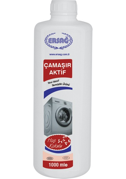 Beyaz Çamaşır Yıkama Tozu 1000 ml + Çamaşır Aktif 1000 ml + 500 ml Çamaşır Kokusu