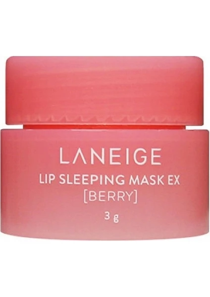 Lip Sleeping Mask Berry Gece Dudak Maskesi 3 gr