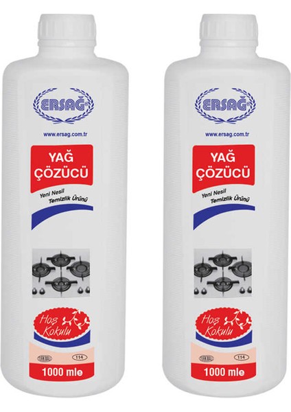 Yağ Çözücü 1000 ml x 2'li