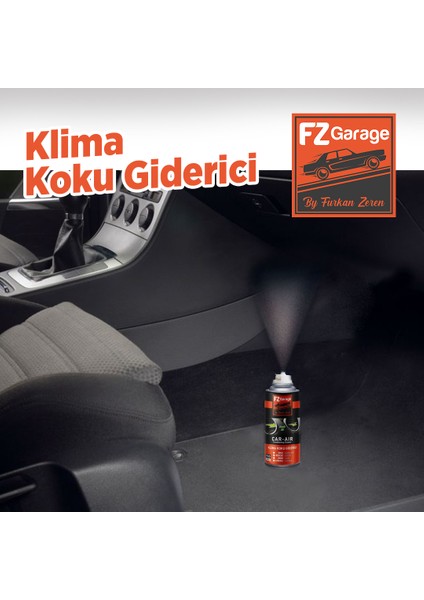 FZ Garage Temizleyici Klima Fresh Koku Bombası Limon 200ml 10 Adet