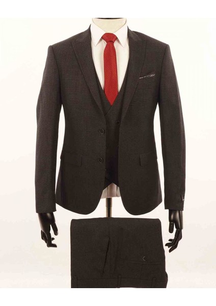 Slimfit Yelekli Drop 6 Takım