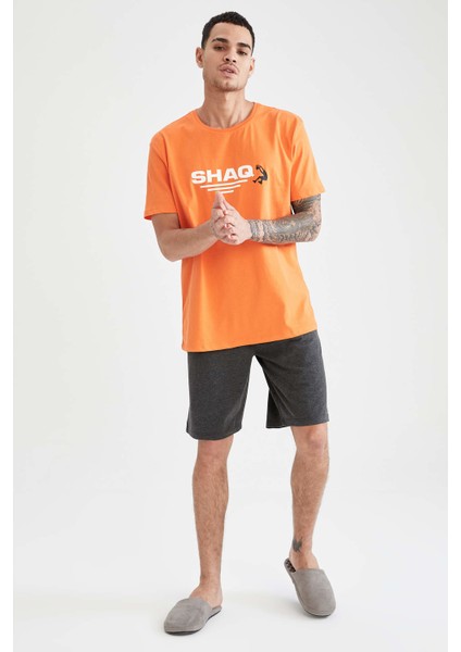 Shaquille O'Neal Lisanslı Regular Fit Pijama Takımı U9276AZ21SM