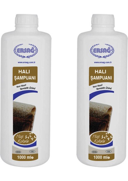 Halı Şampuanı 1000 ml x 2'li