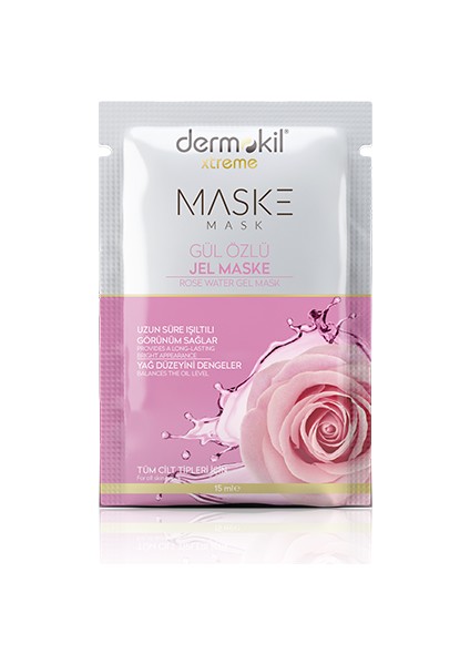 Gül Özlü Jel Maske 15 ml