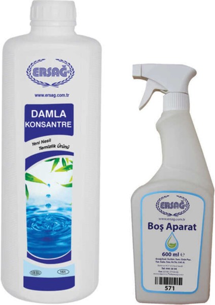 Damla Konsantre 1000 ml + Boş Aparat