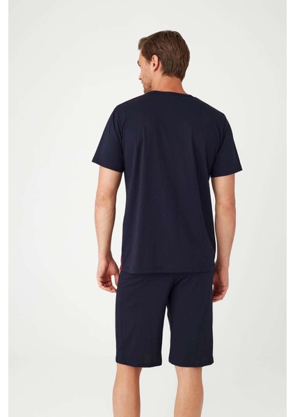 U.s. Polo Assn. Erkek Bordo Boydan Patlı Pijama Takım