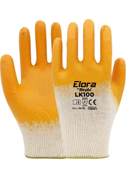 LK100 Elora Pamuk Nitril Eldiven 288 Çift Koli