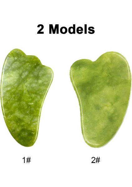 Gua Sha Yeşim Taşı Masaj Aracı (Yurt Dışından) modelleri