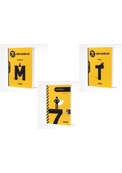 7. Sınıf Matematik Türkçe Fen Soru Bankası Seti