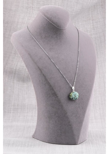 Afrika Turkuazı Doğal Taş Kolye fiyatları