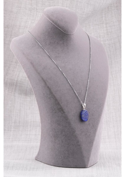 Lapis Lazuli Doğal Taş Kolye