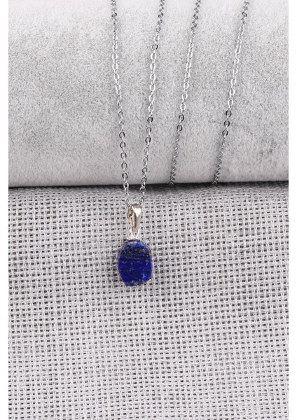 Lapis Lazuli Doğal Taş Kolye