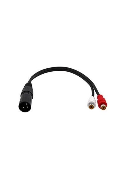 Xlr Erkek 2 Rca Dişi Çevirici