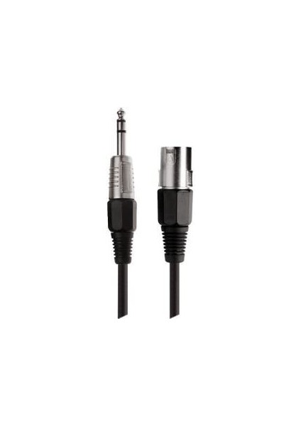 6.3 mm Trs Stereo-Xlr Erkek Kablo 5 Metre