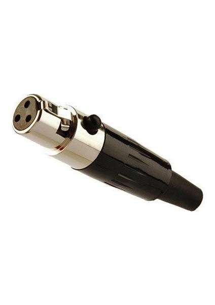 3 Pin Mini Xlr Dişi Konnektör