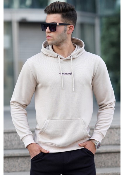 Bej Baskılı Sweatshirt 5306 fiyatları