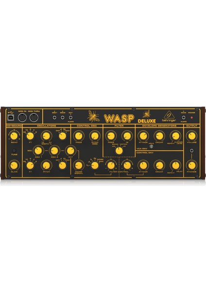 Wasp Deluxe Legendary Hybrid Synthesızer