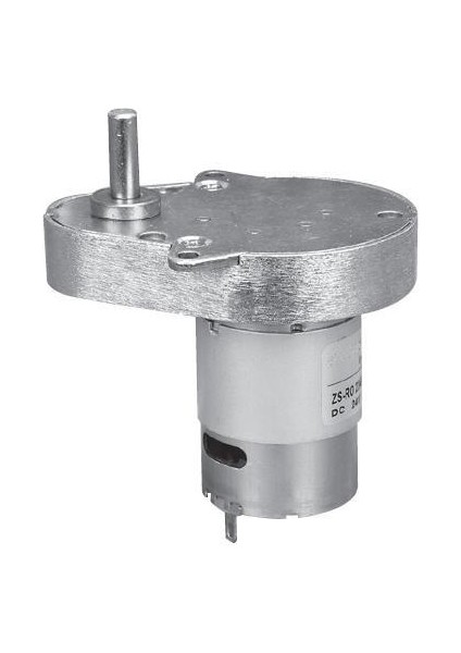 OW10151 Redüktörlü 24V 45 Rpm Dc Motor
