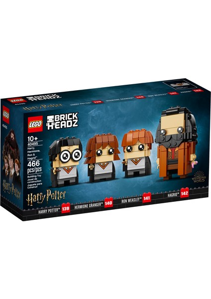 Brickheadz 40495 Harry Potter, Hermione, Ron & Hagrid™