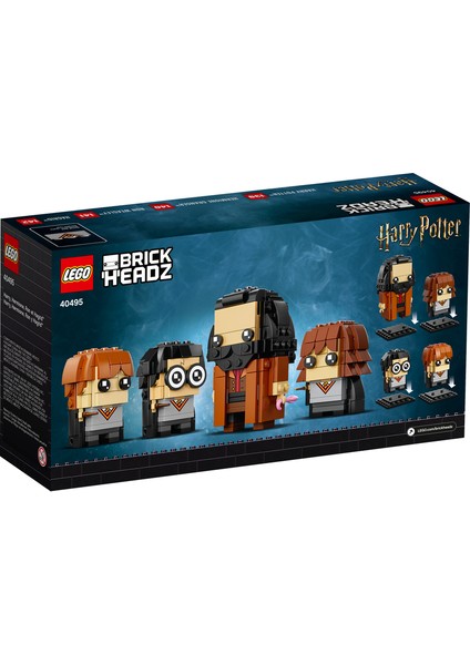 Brickheadz 40495 Harry Potter, Hermione, Ron & Hagrid™