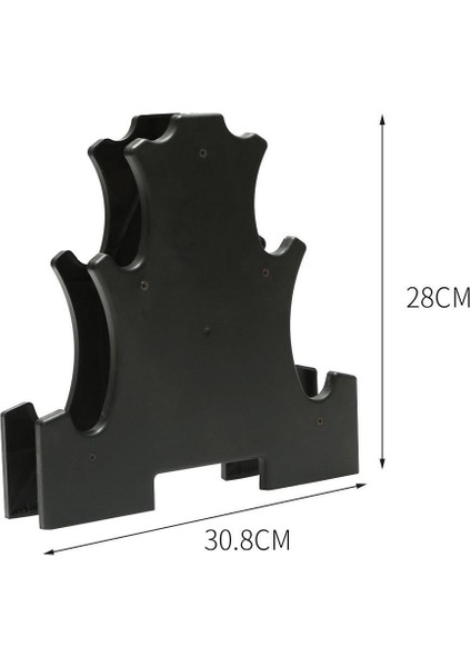 3 Set Dambıl El Ağırlıkları Setleri Standı Raf