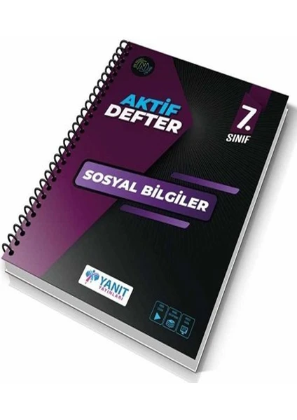 Yanıt Yayınları  7. Sınıf Sosyal Bilgiler Aktif Defter