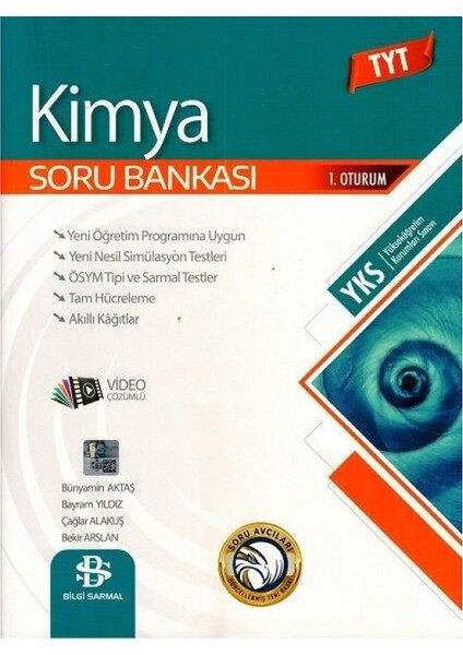 Bilgi Sarmal TYT Kimya Soru Bankası Üniversite Hazırlık İçin 100 Sayfa Ciltli Kitap