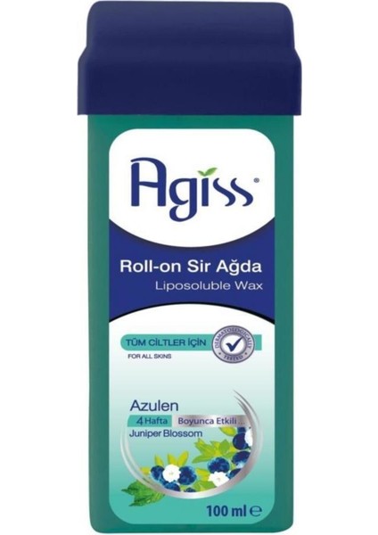 Agiss Azulen Roll-On Sir Ağda Liposoluble Wax