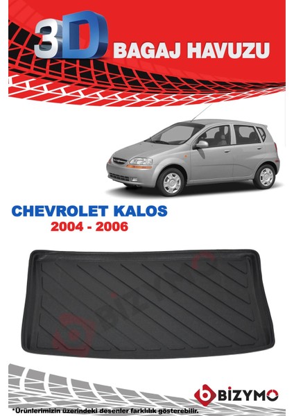 Chevrolet Kalos Hb 2004-2006 3D Bagaj Havuzu fiyatları