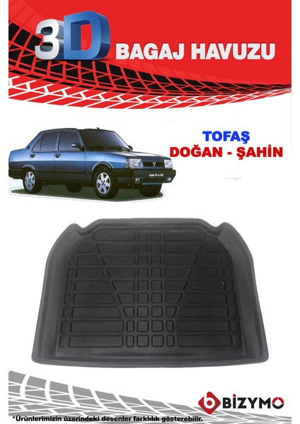 Tofaş Şahin Doğan 3D Bagaj Havuzu fiyatları