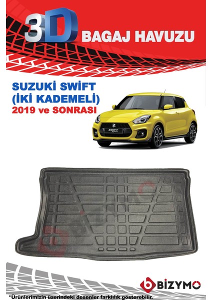 Suzuki Swift 2019+ Iki Kademeli Bagaj Havuzu fiyatları